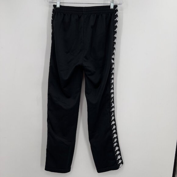 Kappa Black Logo Tape Track Pants Unisex - Picture 5 of 10